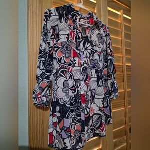 Express Multicolor Floral Top